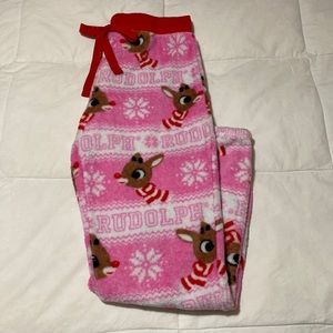 Fuzzy Plush Pajamas Pants